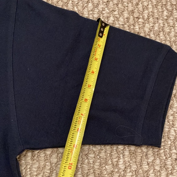 Souvenir Navy Embroidered Collared SS Shirt from Sausalito; Men’s Adult 1X Large - Picture 5 of 7